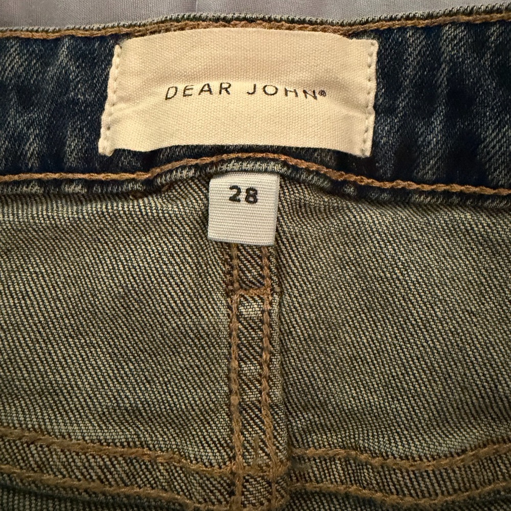 Dear John women’s cropped jeans size 28 - Picture 2 of 4